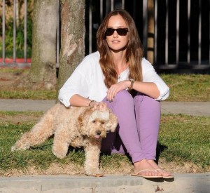 Minka Kelly: Lovely in Lilac!